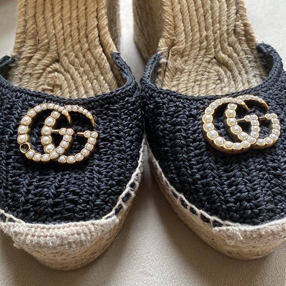 GUCCI Crochet Espadrilles - Picture 3 of 12